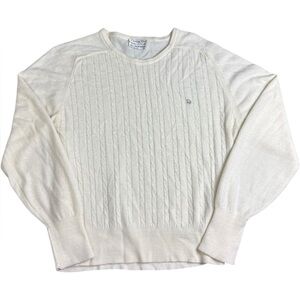 Christian Dior Vintage Cable Knit Crewneck Sweater